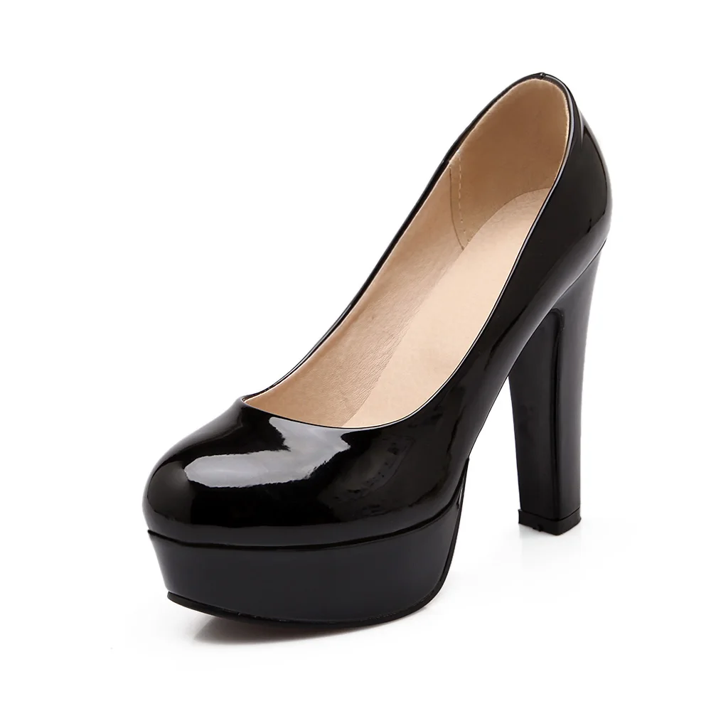 Lady's Minimalism Fashion Platform Patent Leather Commuting High Heel for Woman, Black/pink/blue/purple
Lady's Minimalism Fashion Platform Patent Leather Commuting High Heel for Woman, Black/pink/blue/purple