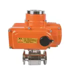 Hot sale normal electric actuator linear high temperature ball valve price list