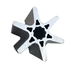OEM China Customized Anodized Aluminium Profiles 6063 Extrusion Factory