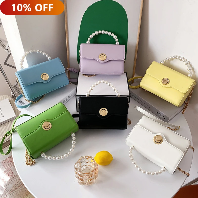 Hot sale pearl chain handbag women new trendy shoulder messenger lady wallet luxury hand bag
Hot sale pearl chain handbag women new trendy shoulder messenger lady wallet luxury hand bag