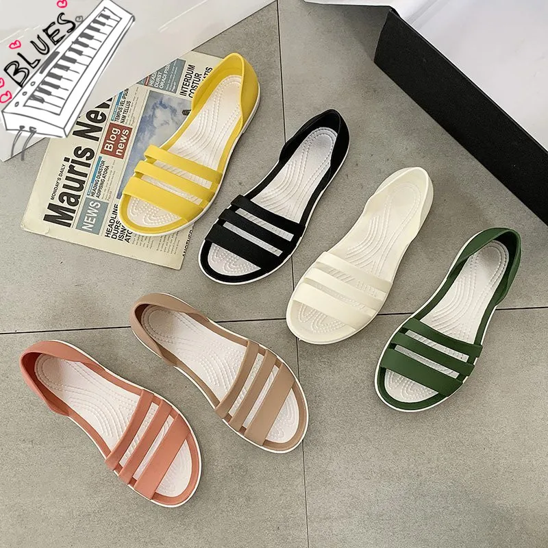 Sepatu Jelly Sandalen sandalias 2021 Open-Toed Slides Slippers Candy Color Casual selipar Outdoot Female Ladies Jelly Shoes
Sepatu Jelly Sandalen sandalias 2021 Open-Toed Slides Slippers Candy Color Casual selipar Outdoot Female Ladies Jelly Shoes