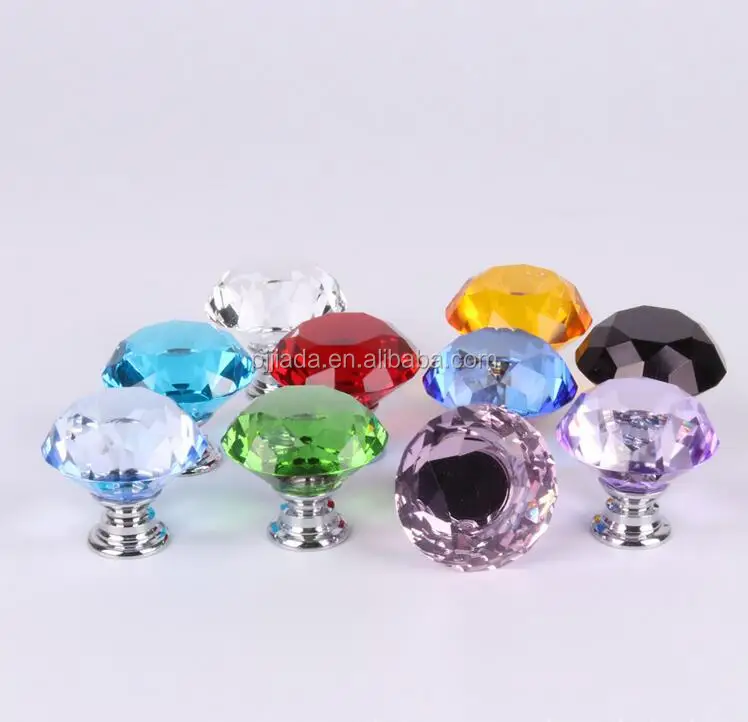 hot sale acrylic color transparent crystal glass