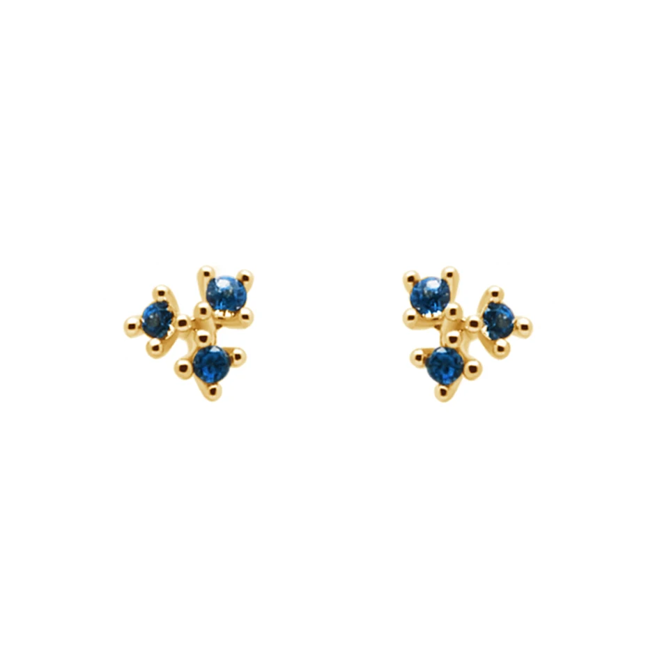 wholesale silver jewelry 925 sterling silver daisy gold stud earrings women 18k gold plated blue daisy flower earrings
wholesale silver jewelry 925 sterling silver daisy gold stud earrings women 18k gold plated blue daisy flower earrings