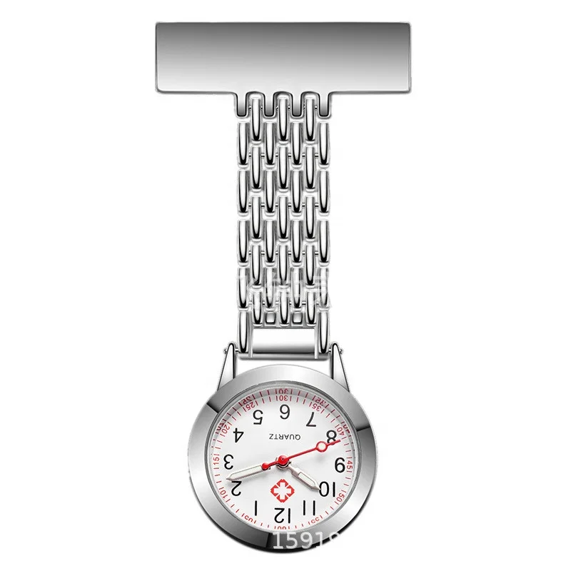 Low MOQ Custom Logo Stainless Steel Metal Quartz Fob Nurse Breast Watch Montre Infirmiere
Low MOQ Custom Logo Stainless Steel Metal Quartz Fob Nurse Breast Watch Montre Infirmiere