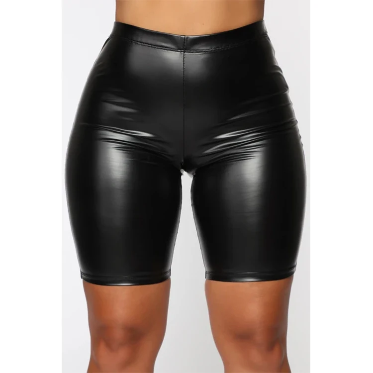 Z65292 women's Imitation PU leather shorts Black biker shorts bodycon women nightclub shorts
Z65292 women's Imitation PU leather shorts Black biker shorts bodycon women nightclub shorts