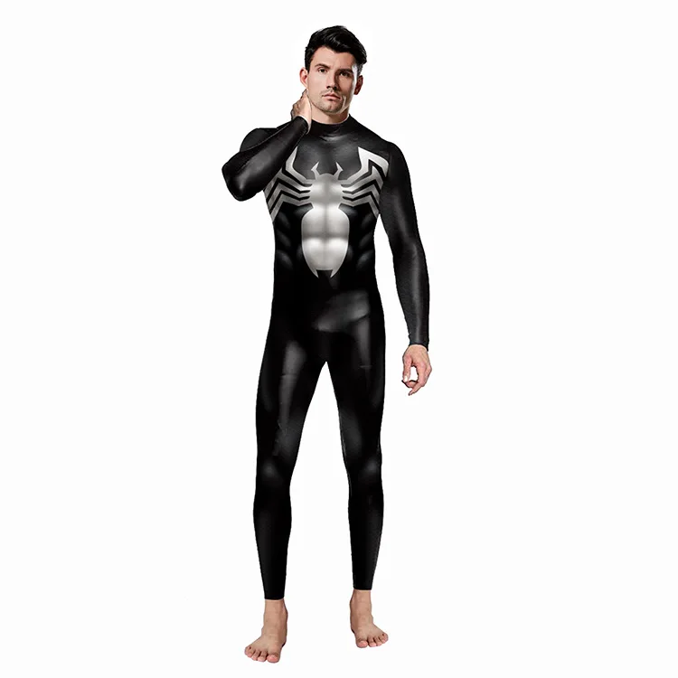 Printed Tights Bodysuit for Men and Women Halloween costume Superhero Spiderman Black anime cosplay outfits
Printed Tights Bodysuit for Men and Women Halloween costume Superhero Spiderman Black anime cosplay outfits
