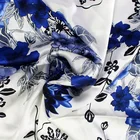 Wholesale White color 100% pure Silk Satin Fabric for printing or dyeing silk mulberry fabric