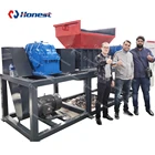 Waste Solid Light Steel Shredder Crusher Machine For Metal Recycle