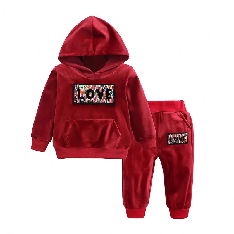 Two Pieces For Wotiny Velvet Jogging Suit Hoodie With Pants For Kids Kids Cotton Clothing Sets
Two Pieces For Wotiny Velvet Jogging Suit Hoodie With Pants For Kids Kids Cotton Clothing Sets