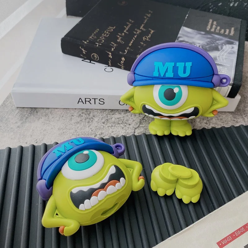 3D Cute Cartoon Funny Mike Moster With Foot Cover For Air pods Regular For Apple Airpods Pro 1 2 3 Case
3D Cute Cartoon Funny Mike Moster With Foot Cover For Air pods Regular For Apple Airpods Pro 1 2 3 Case