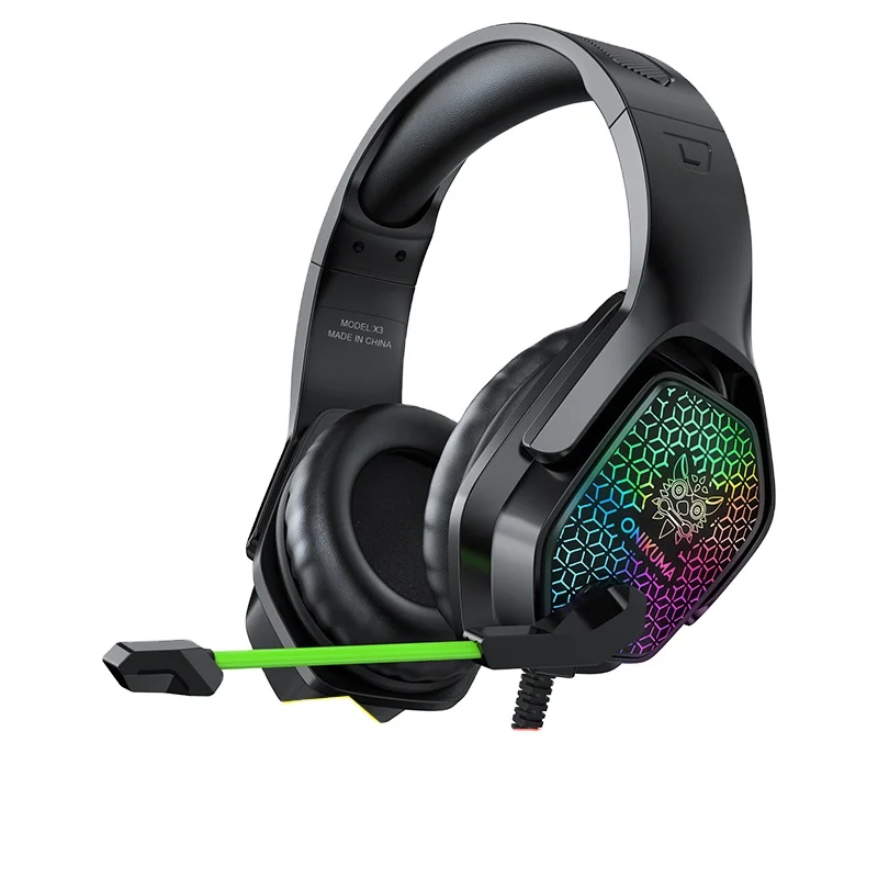 Gaming Headset 3.5mm Surround StereGaming Headphones with Microphone RGB Marquee Light & Adjustable for PS5 PS4 Xbox one PC
Gaming Headset 3.5mm Surround StereGaming Headphones with Microphone RGB Marquee Light & Adjustable for PS5 PS4 Xbox one PC