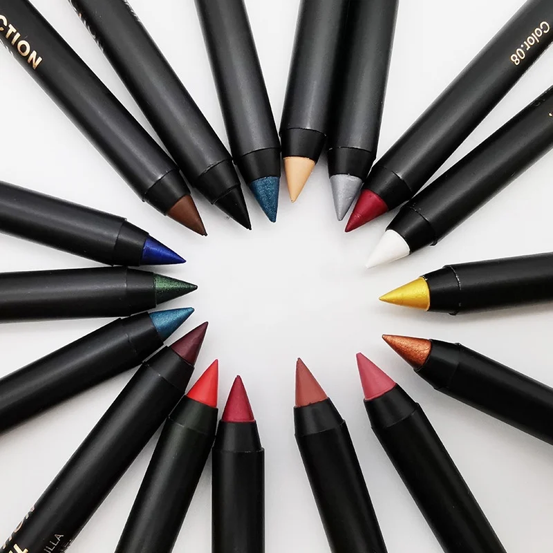 New color eyeshadow pencil eye shadow pencil lip liner waterproof dyeing Pencil Vendor Wholesale single eyeshadow, 15 colors
New color eyeshadow pencil eye shadow pencil lip liner waterproof dyeing Pencil Vendor Wholesale single eyeshadow, 15 colors