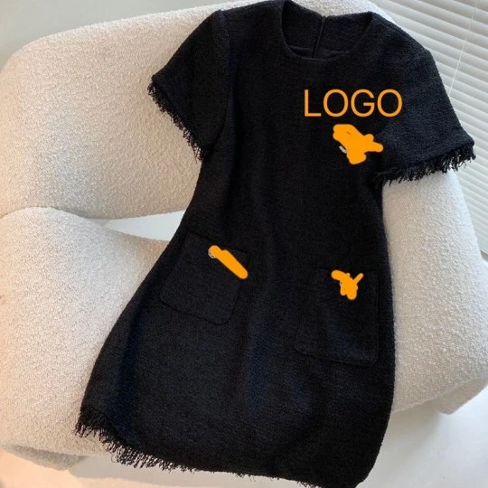 Candice excellent quality round neck short sleeve tassel office summer tweed elegant dresses for women
Candice excellent quality round neck short sleeve tassel office summer tweed elegant dresses for women
