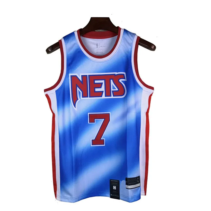 Custom Sublimation pba Basketball Wear T Shirt Nets Gradient Patch Men Basketball Jersey 
Custom Sublimation pba Basketball Wear T Shirt Nets Gradient Patch Men Basketball Jersey