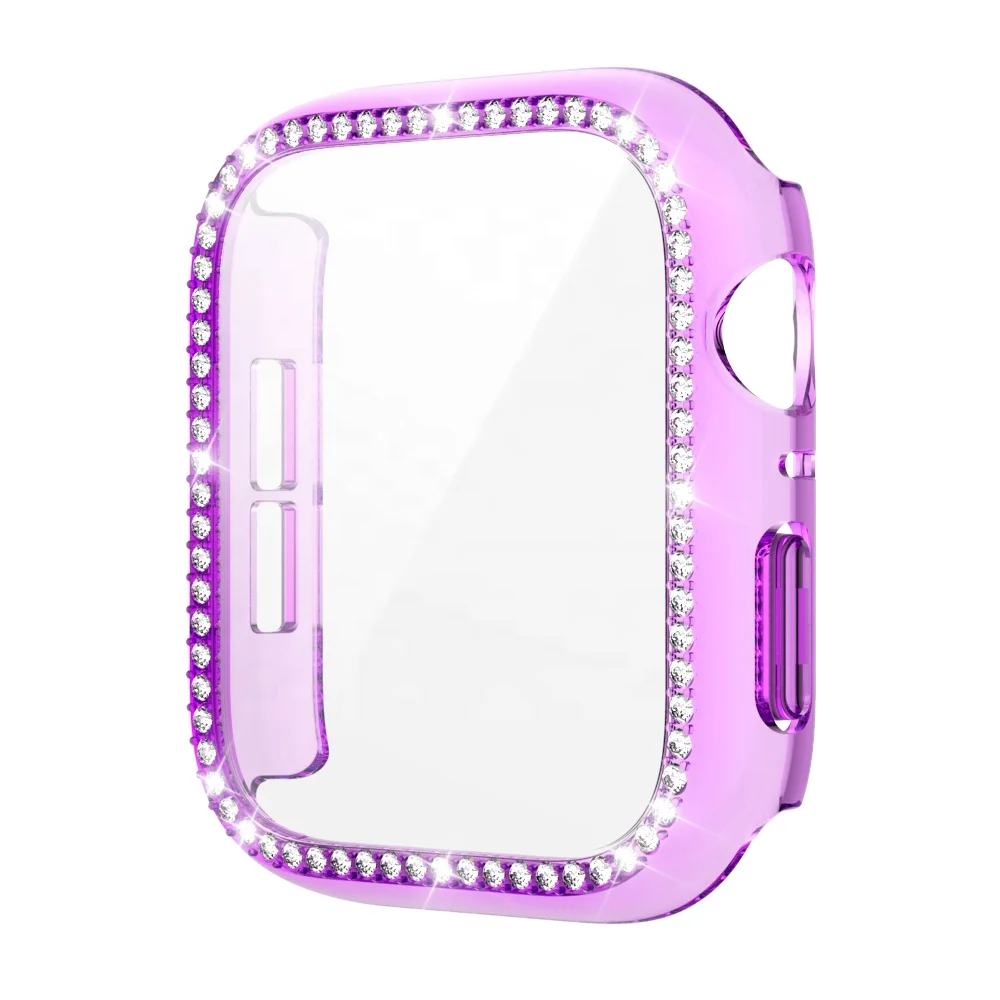 Apple Watch Case 38mm with Screen Protector, Bling Diamond Full Cover Protective PC Bumper Case Compatible with iWatch Series 6
Apple Watch Case 38mm with Screen Protector, Bling Diamond Full Cover Protective PC Bumper Case Compatible with iWatch Series 6