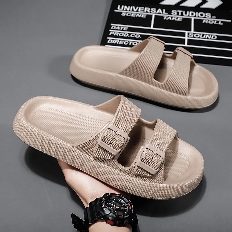 New design Comfortable Thick Sole Anti Slip EVA Sandal Soft Slippers Unisex Bathroom Slipper beach slippers, 5 color
New design Comfortable Thick Sole Anti Slip EVA Sandal Soft Slippers Unisex Bathroom Slipper beach slippers, 5 color