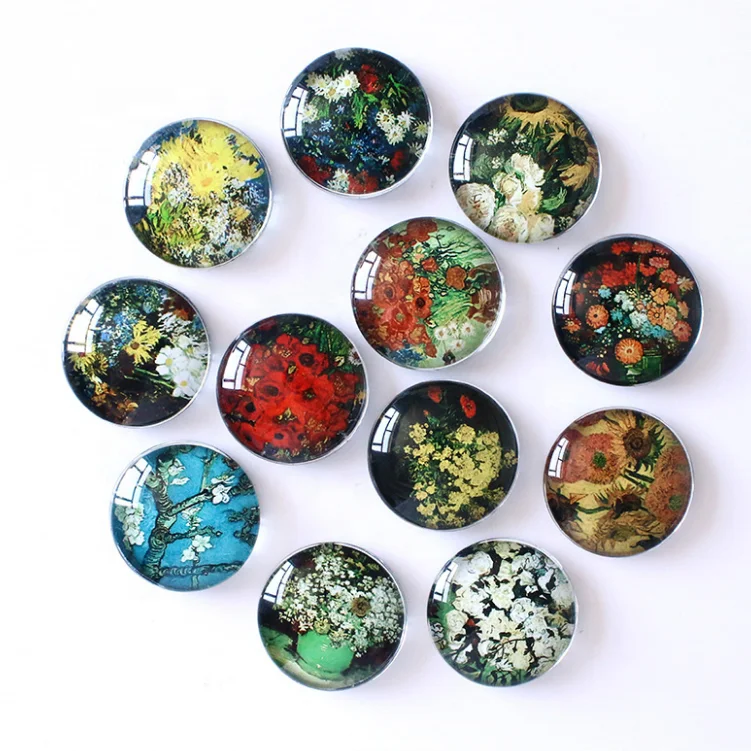 LY 30mm Van Gogh Paintings Dome Flat Clear Glow Glass Photo Cabochon For Jewelry Components
LY 30mm Van Gogh Paintings Dome Flat Clear Glow Glass Photo Cabochon For Jewelry Components