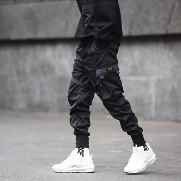 Mens sweat pants overalls multi-pocket sports feet cotton men's harem beam Cargo pants
Mens sweat pants overalls multi-pocket sports feet cotton men's harem beam Cargo pants