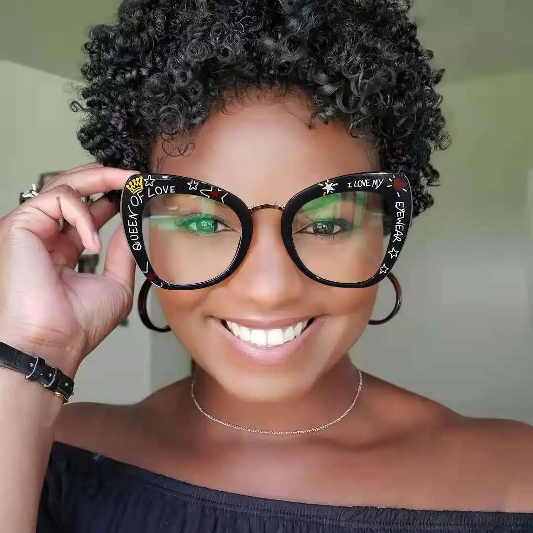 Oversize Cat Eye Hot Sale Big Frame Optical Glasses Fashion Women World Cat Eye Optical Glasses 2021, 6colors
Oversize Cat Eye Hot Sale Big Frame Optical Glasses Fashion Women World Cat Eye Optical Glasses 2021, 6colors