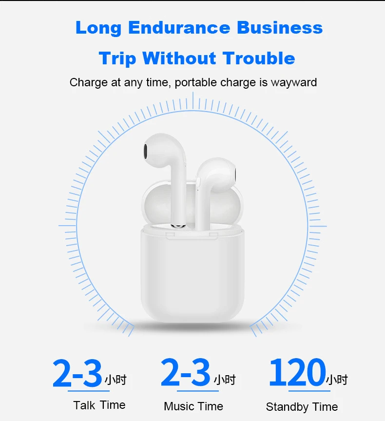 i8X TWS Wireless Bluetooth TWS Bluetooth Headphones Wireless Earbuds - ANKUX.COM