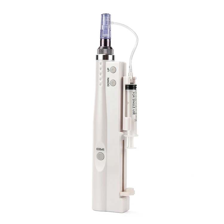 2 In 1 Rechargeable Agujas Dermapen Micro Mesogun Led Derma Pen For Skin Rejuvenation, White
2 In 1 Rechargeable Agujas Dermapen Micro Mesogun Led Derma Pen For Skin Rejuvenation, White
