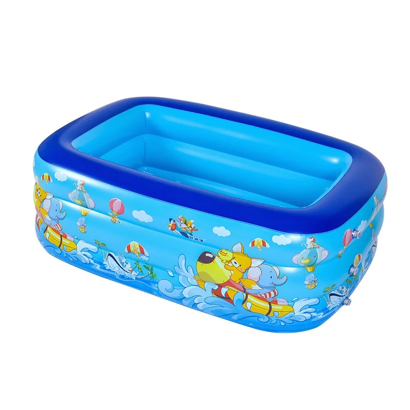 

wholesale high quality intex square above ground inflatable pools swimming outdoor for kids, Like the picture
