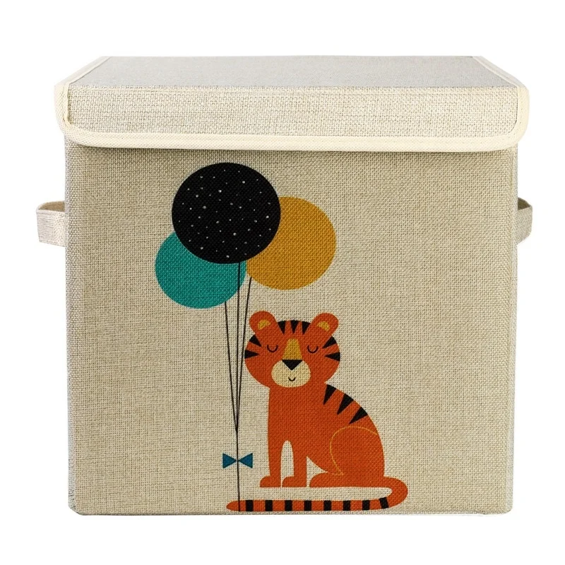 High quality custom for animal picture home use box with handle multi purpose folded linen storage boxes for kids toys, Beige
High quality custom for animal picture home use box with handle multi purpose folded linen storage boxes for kids toys, Beige
