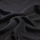 black mulberry silk japanese modern silk double faced fabric