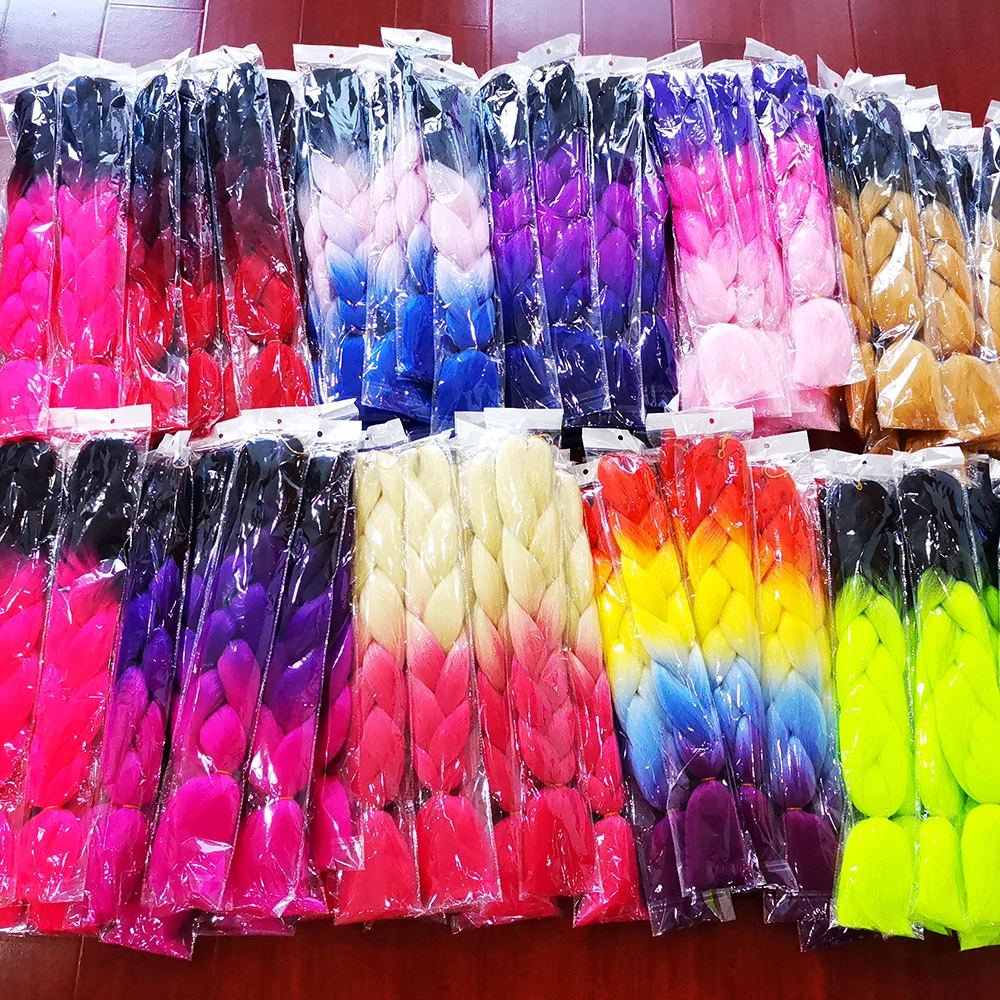 Wholesale Synthetic Hair Super Jumbo Hair Braids Yaki Texture Ombre Jumbo Braiding Hair Extensions For Woman
Wholesale Synthetic Hair Super Jumbo Hair Braids Yaki Texture Ombre Jumbo Braiding Hair Extensions For Woman