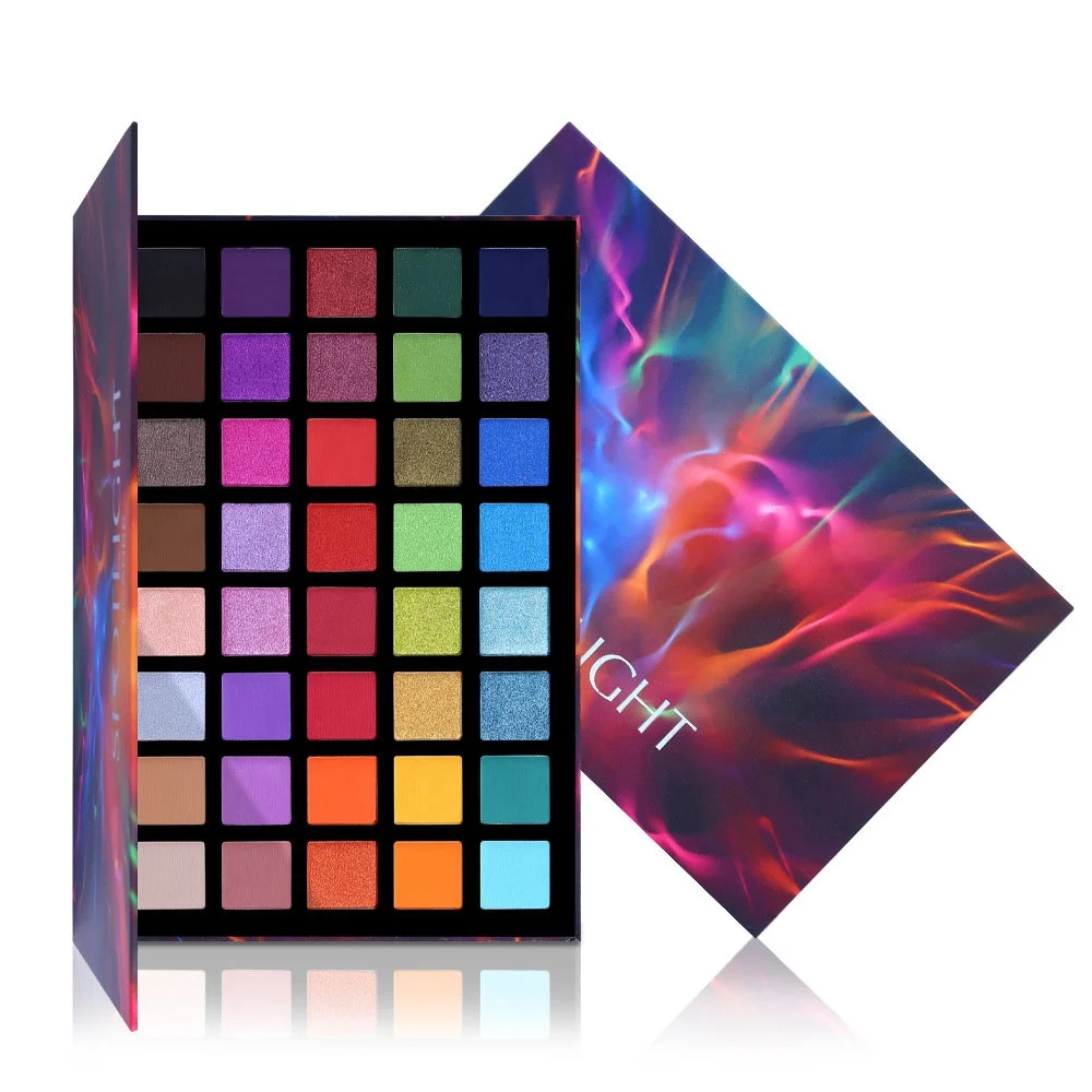 40 Color Matte Shimmer Makeup Pallet Highly Pigmented Colorful Powder Long Lasting Water proof Eye Shadow
40 Color Matte Shimmer Makeup Pallet Highly Pigmented Colorful Powder Long Lasting Water proof Eye Shadow