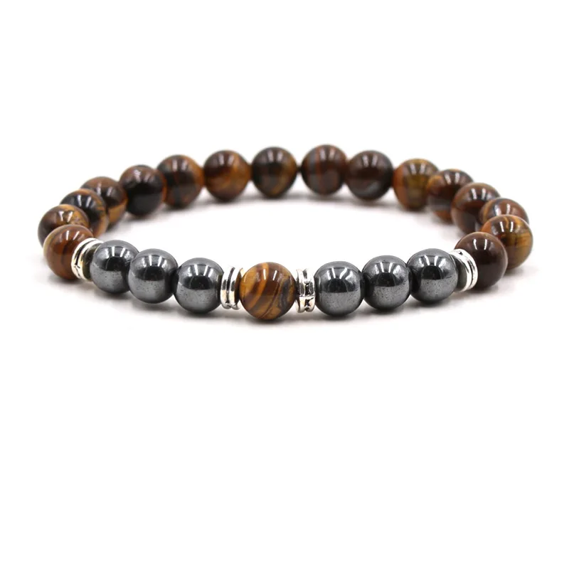 Natural Tiger Eye Beads Bracelet For Women Men Health Care Hematite Stretch Bracelets Charm Bracelet Jewelry (KB8372), As picture
Natural Tiger Eye Beads Bracelet For Women Men Health Care Hematite Stretch Bracelets Charm Bracelet Jewelry (KB8372), As picture