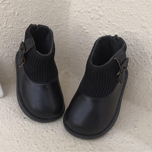 High Quality Autumn INS explosions new children's short boots low breathable soft bottom children's shoes, Pink
High Quality Autumn INS explosions new children's short boots low breathable soft bottom children's shoes, Pink