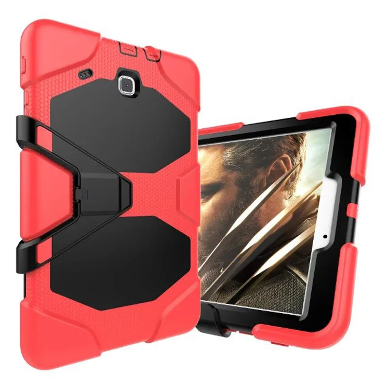 Defender shockproof silicone soft detach kickstand screen protector tablet case for Samsung Galaxy TAB E 9.6 T560 back cover
Defender shockproof silicone soft detach kickstand screen protector tablet case for Samsung Galaxy TAB E 9.6 T560 back cover