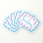 Custom Die Cut Vinyl Stickers Printing Adhesive Waterproof PVC Label with Company Logo printing