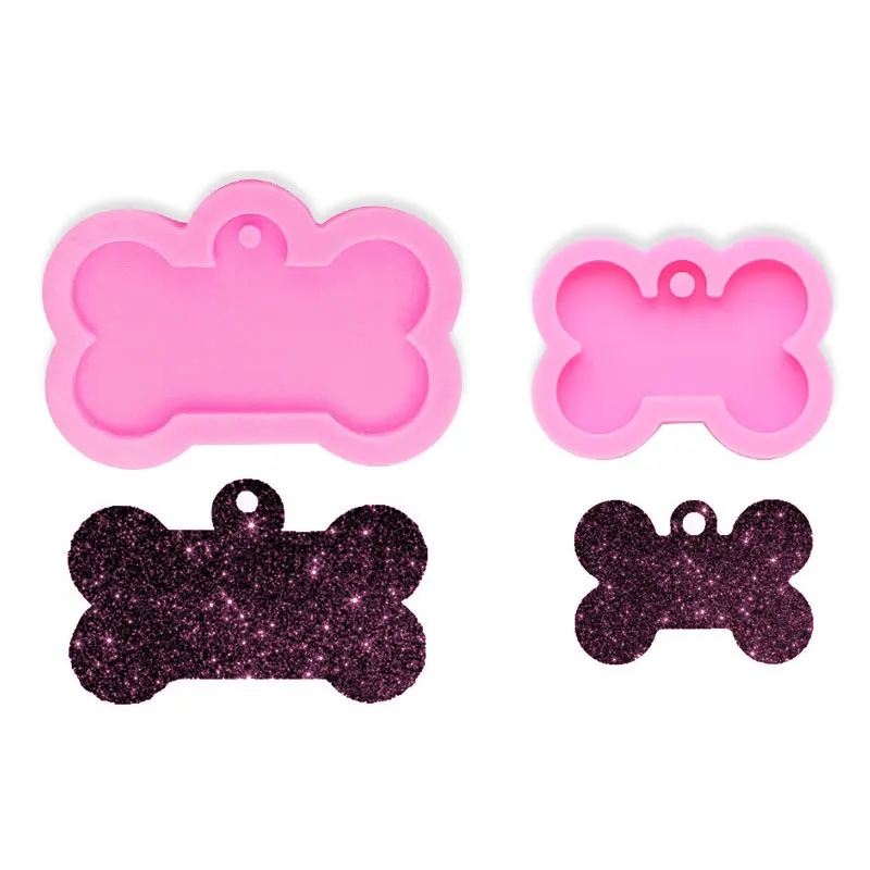 Mirror surface silicone mold bone keychain silicone mold Epoxy tag diy jewelry decoration Molde de silicona para llavero de, Transparent
Mirror surface silicone mold bone keychain silicone mold Epoxy tag diy jewelry decoration Molde de silicona para llavero de, Transparent