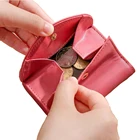 Girls Genuine Leather Small Coin Purse With Large Capacity