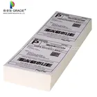 Fanfold 4x6 zebra label Direct thermal label UPC barcode label