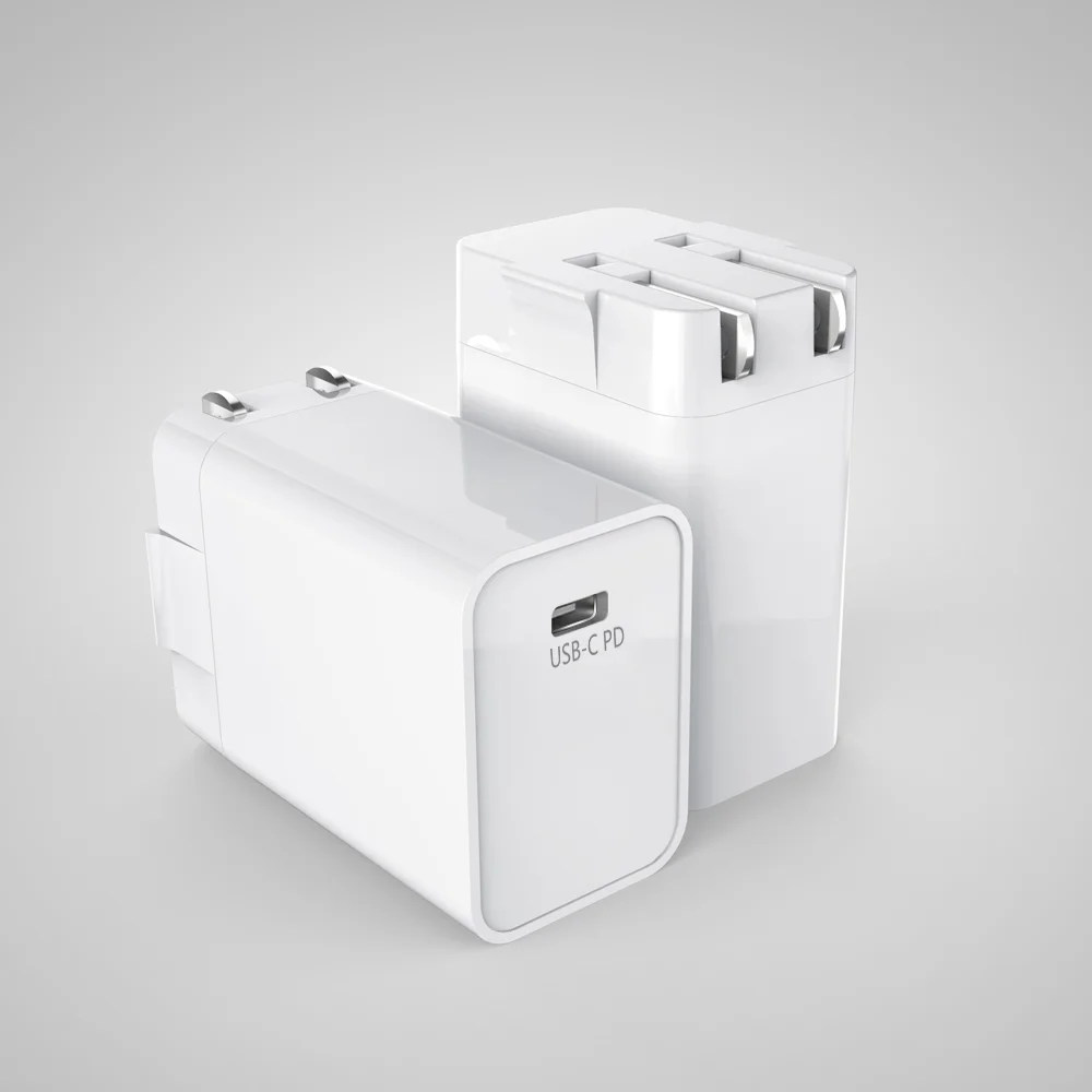 Wall charger 20W USB-C power adapter for iPhone 12 and wireless charger, Black or white
Wall charger 20W USB-C power adapter for iPhone 12 and wireless charger, Black or white