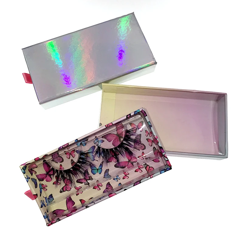 Low MOQ beautiful vendor customized label 3D real mink eyelash packaging box, Black color
Low MOQ beautiful vendor customized label 3D real mink eyelash packaging box, Black color