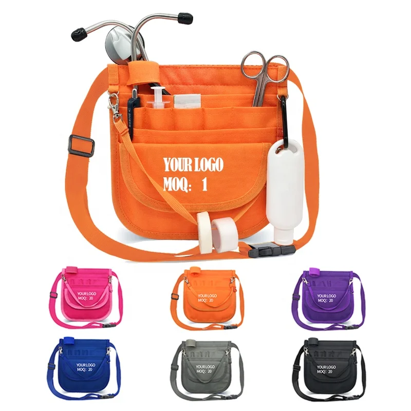 Premium Wholesale Custom Medical Organizer Belt Nurse Waist Bag With Stethoscope Holder
Premium Wholesale Custom Medical Organizer Belt Nurse Waist Bag With Stethoscope Holder