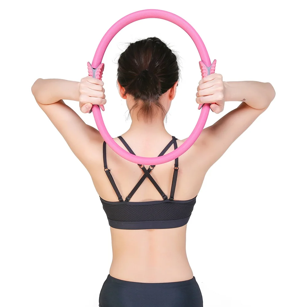 TKing 2021 Wholesale Fancy New Design High Quality Yoga Circle Pilates Exercise Ring, Black,blue,pink,purple or customized color
TKing 2021 Wholesale Fancy New Design High Quality Yoga Circle Pilates Exercise Ring, Black,blue,pink,purple or customized color