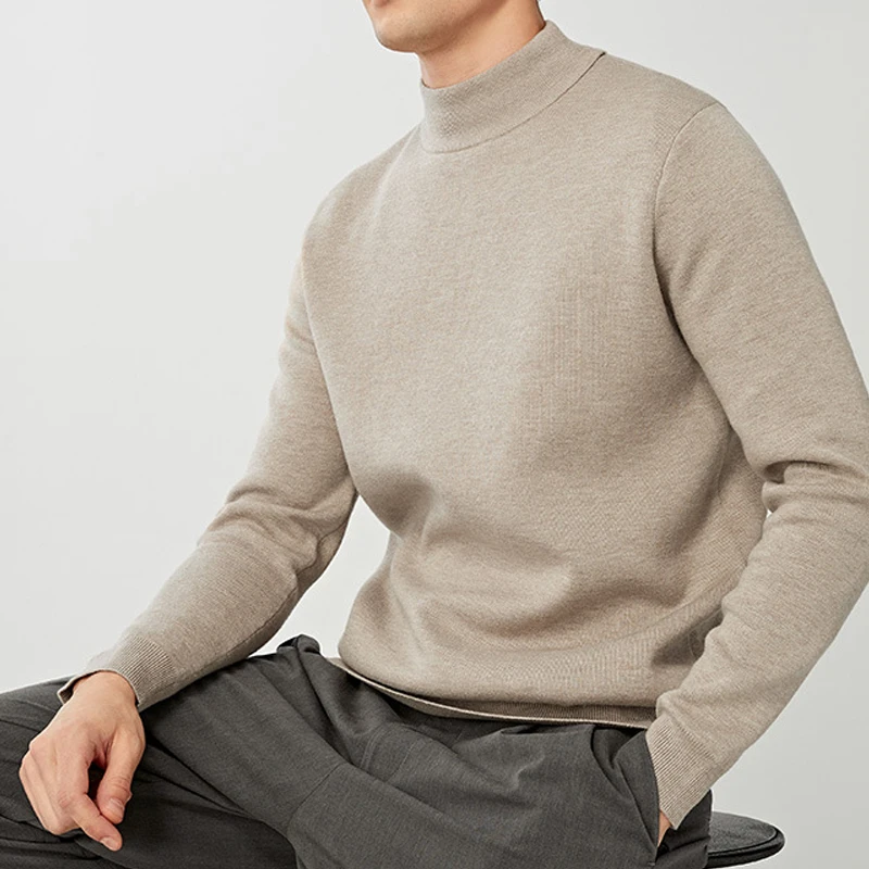 Promotional Wholesale Knitted Half Turtleneck Sweater Unisex Pullover Machine Washable 28 Colors Solid Basic Knitting Wears
Promotional Wholesale Knitted Half Turtleneck Sweater Unisex Pullover Machine Washable 28 Colors Solid Basic Knitting Wears