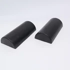 EPP Black Soft Density Deluxe Half-Round Foam Roller