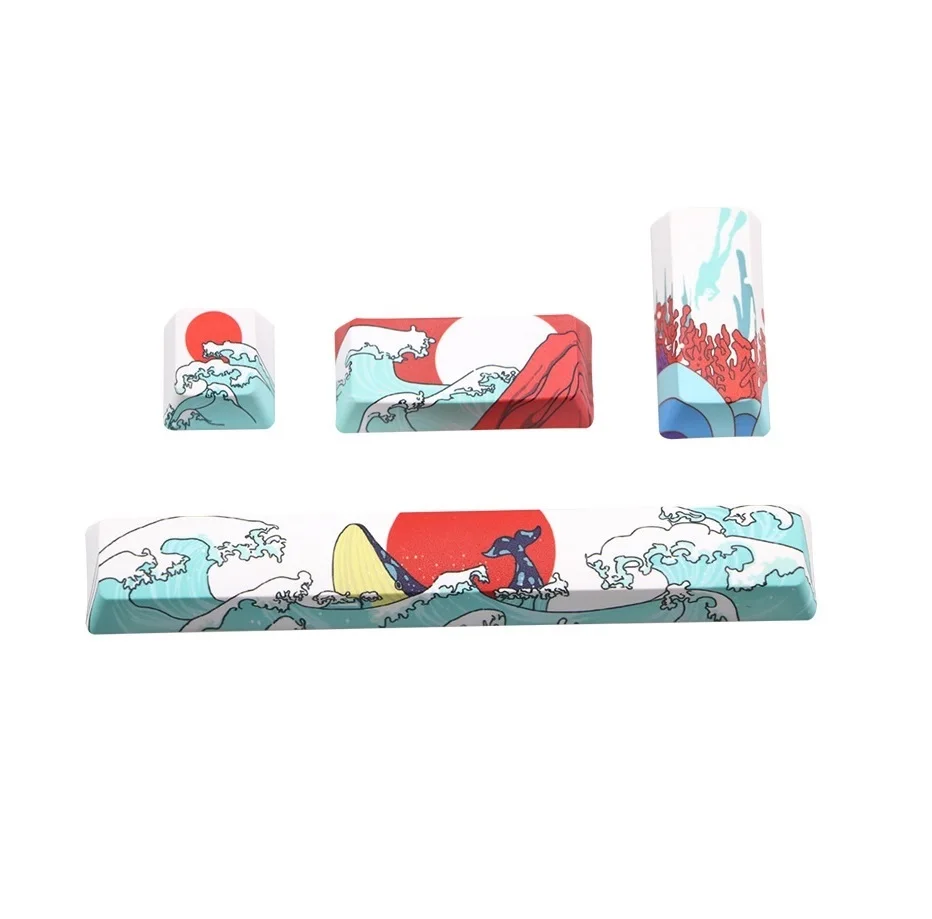 OEM height dye sublimation 5 sides keycap PBT space bar ESC ENTER for mechanical keyboard
OEM height dye sublimation 5 sides keycap PBT space bar ESC ENTER for mechanical keyboard