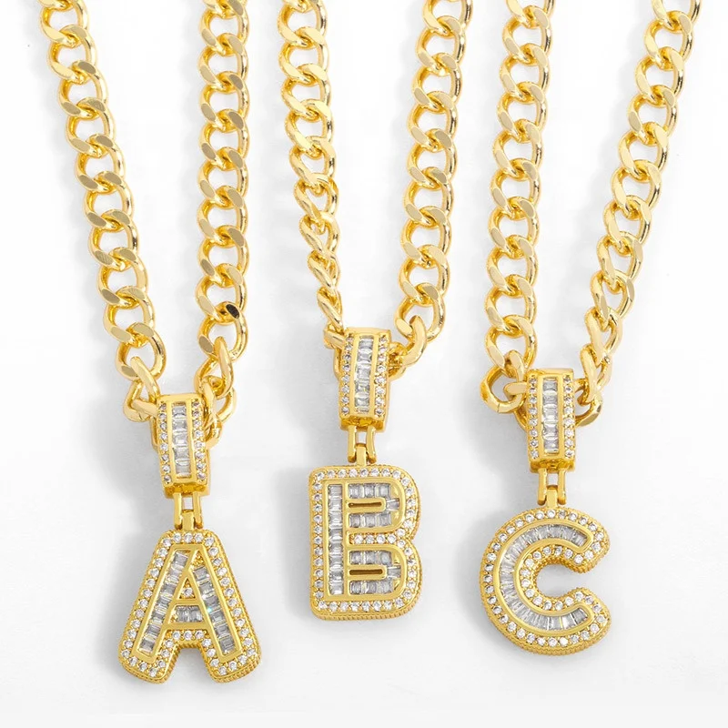 Europe America Alphabet Necklace Cuban Chain Trend Hip Hop Personality Necklace, Gold/silver
Europe America Alphabet Necklace Cuban Chain Trend Hip Hop Personality Necklace, Gold/silver