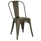 Powder Coating Metal Dinning Chair Indoor and Outdoor