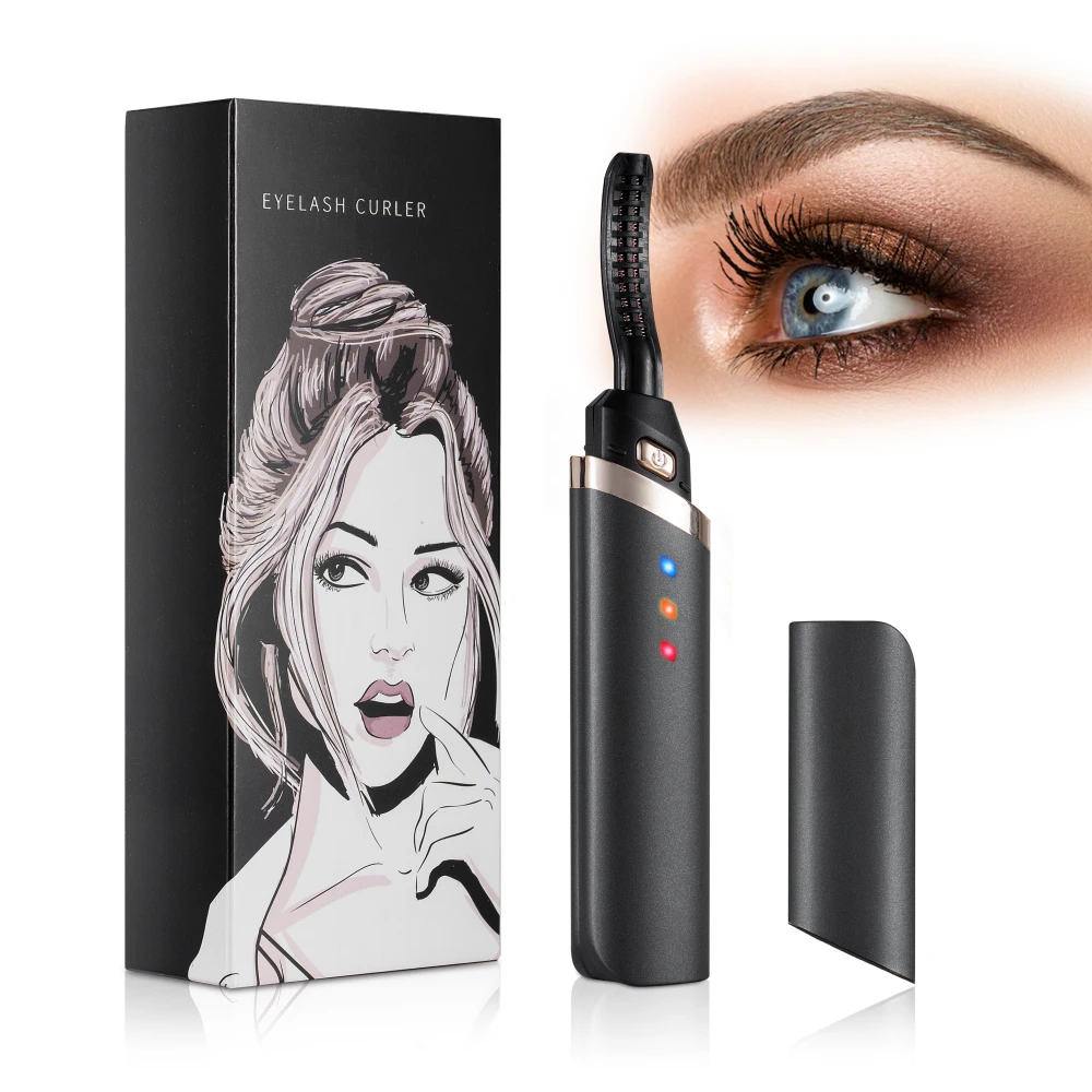 AOOTOY Mini Portable rizador de pestanas 3 Temperature Settings Electric Heated Eyelash Curler with Comb, White,black
AOOTOY Mini Portable rizador de pestanas 3 Temperature Settings Electric Heated Eyelash Curler with Comb, White,black