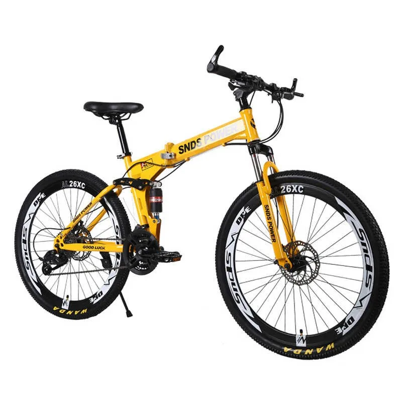 factory supplyfor kids bicycle 26 inch 21/24/27 speed double disc brake folding mountain bike bicycle, Customized 
factory supplyfor kids bicycle 26 inch 21/24/27 speed double disc brake folding mountain bike bicycle, Customized