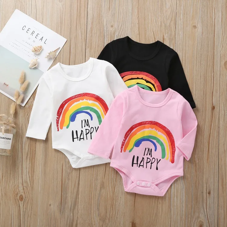 Baby Kid Girls Boys Rainbows Letter Print Romper Bodysuit Casual Clothes Infant Clothing, As picture
Baby Kid Girls Boys Rainbows Letter Print Romper Bodysuit Casual Clothes Infant Clothing, As picture