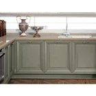 Opening high end custom designs kitchen furniture cabinet